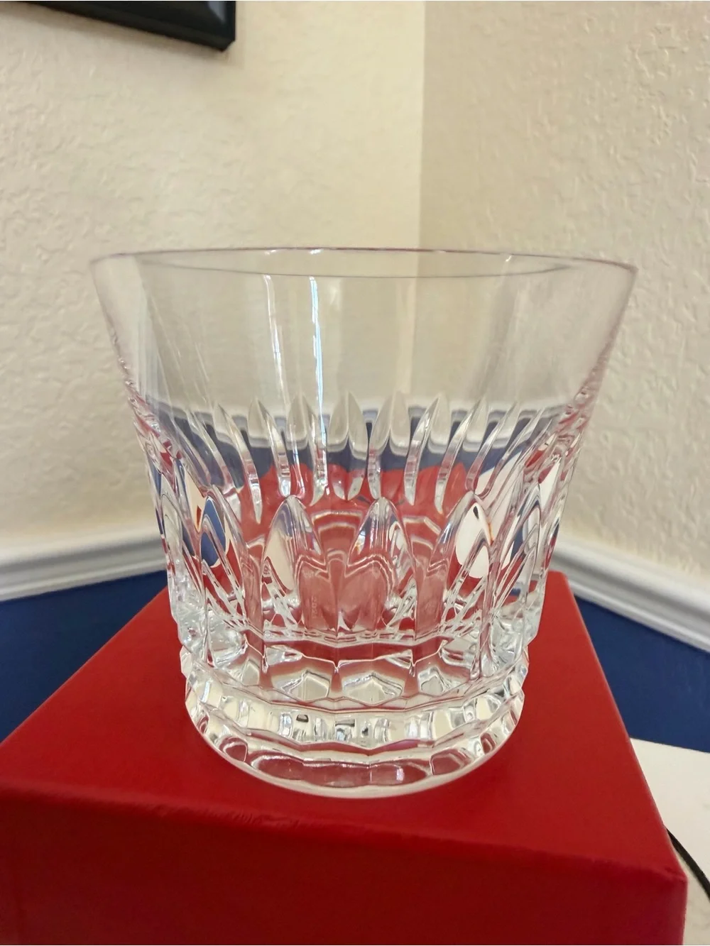 Baccarat crystal tumbler from the Everyday Tiara collection NIB